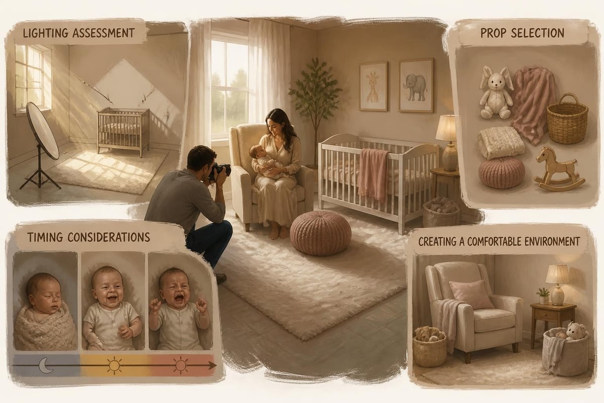 Nursery photoshoot planning