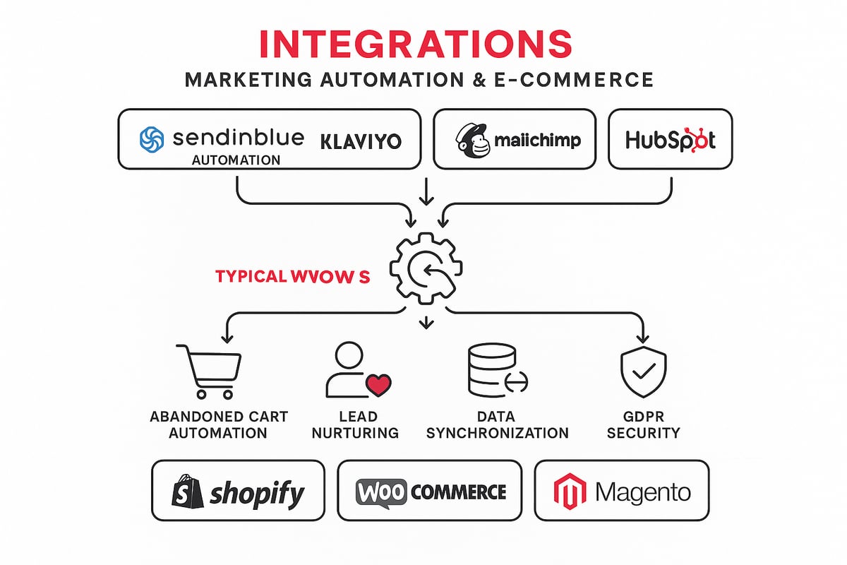 Integrazione con E-commerce e CRM: Cosa Offrono Sendinblue e gli Altri