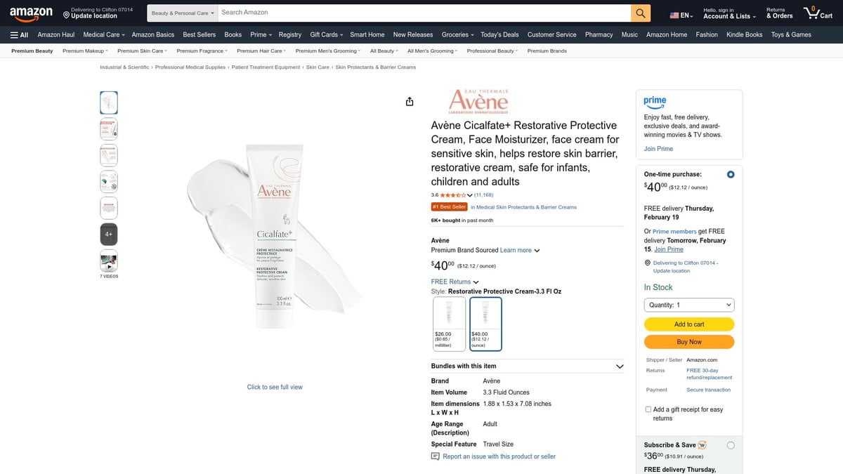 Top 10 Dry Skin Cream Eczema Solutions for 2026 - Avène Cicalfate+ Restorative Protective Cream