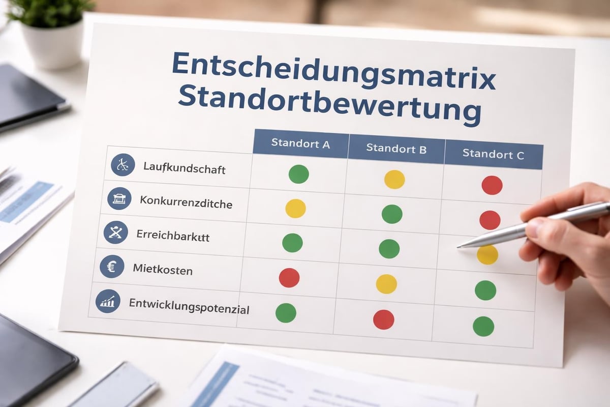 Standortbewertung für Gastronomie