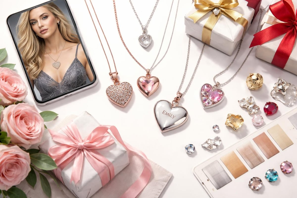 Market influences on heart pendant trends
