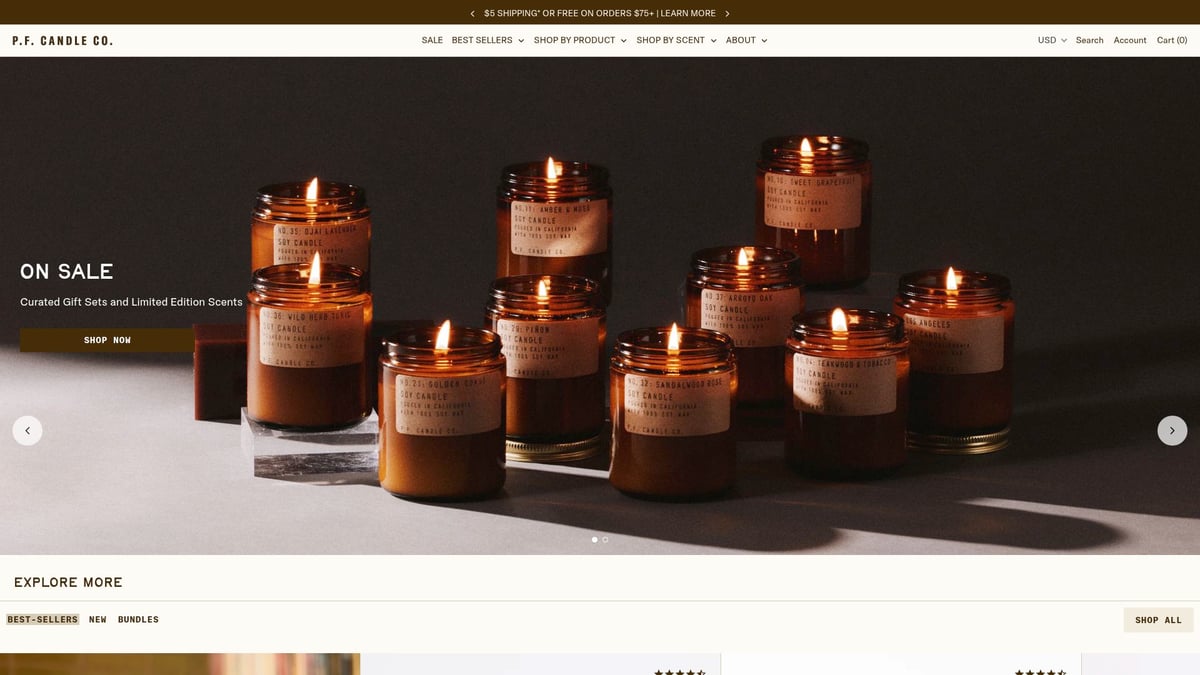 7 Brilliant Luxury Candle Supplier Choices for 2026 - P.F. Candle Co.