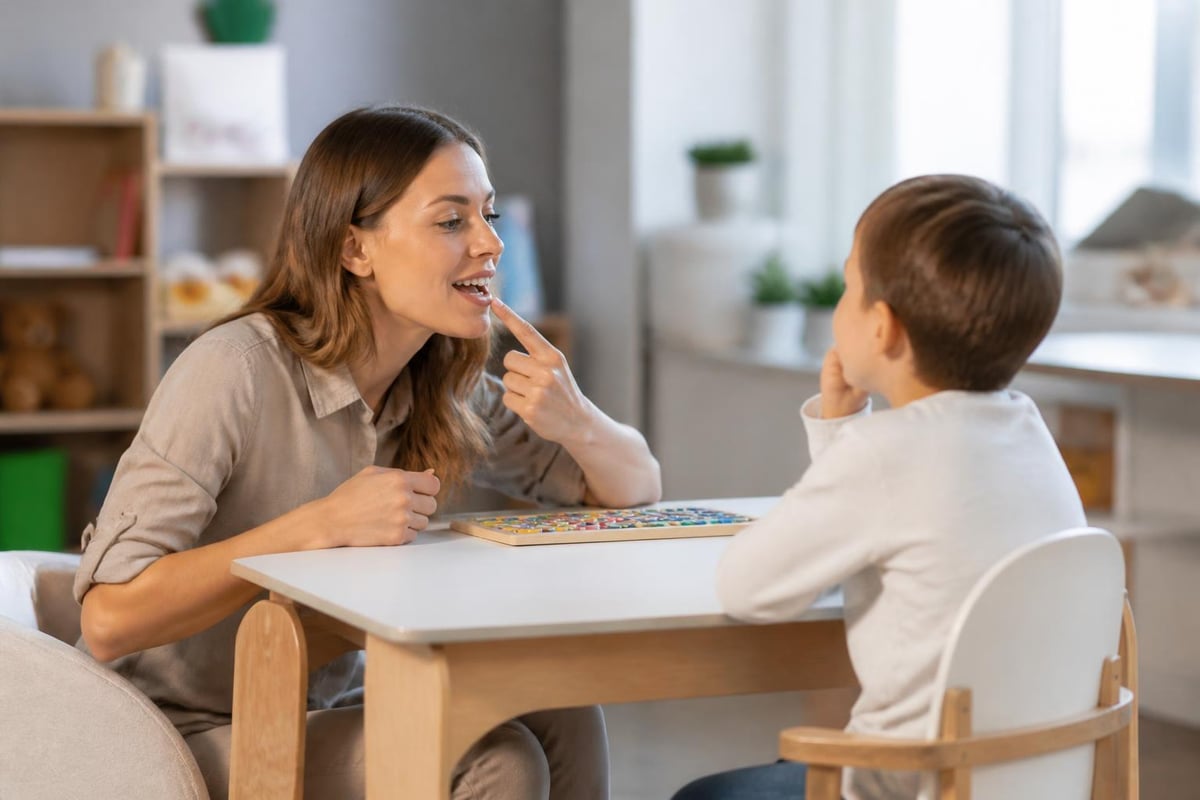 Speech therapy communication goals