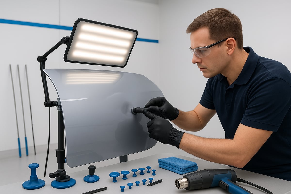 Step-by-Step Guide: Repairing Small Car Dents (Paintless Dent Repair)