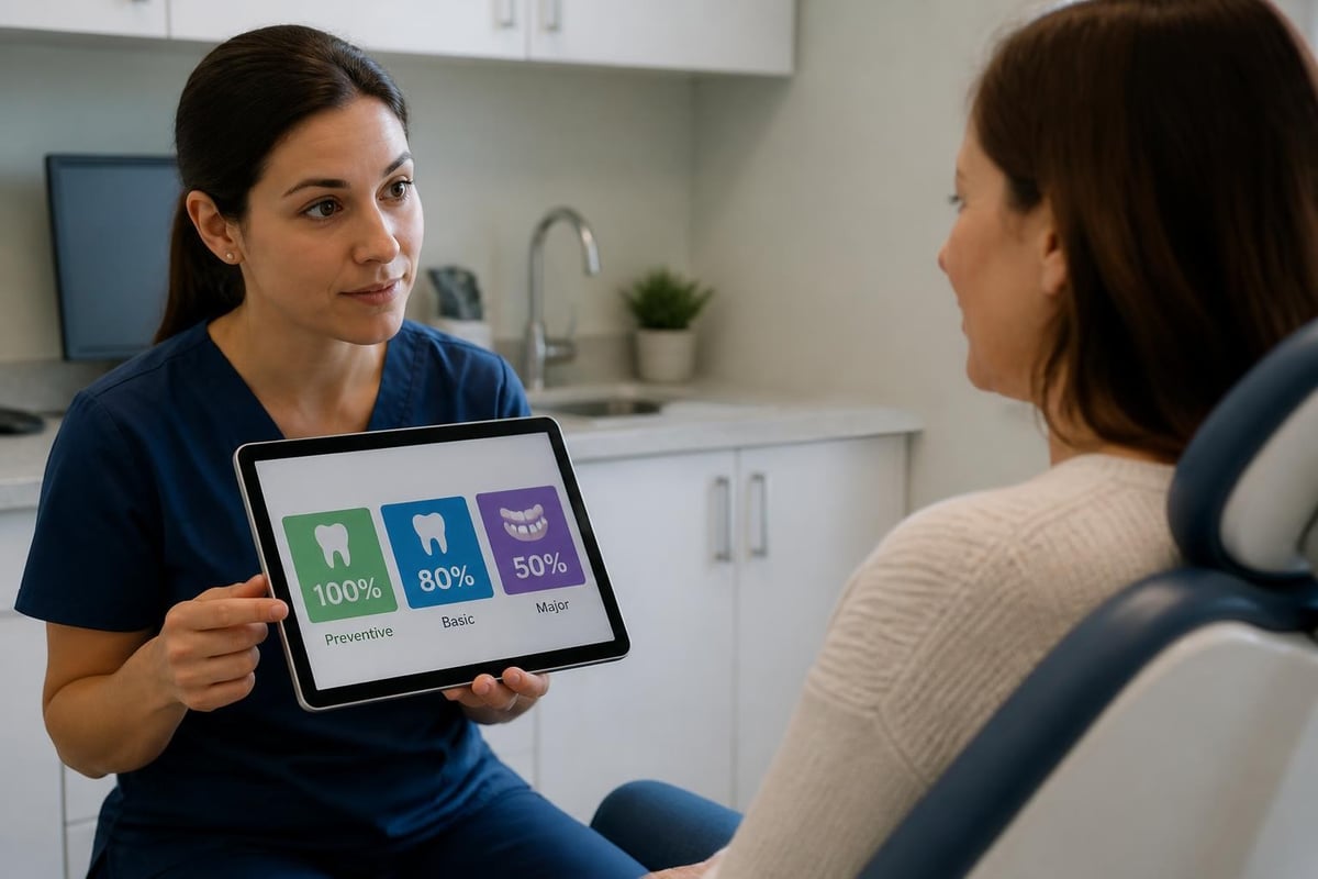 Dental insurance plan tiers