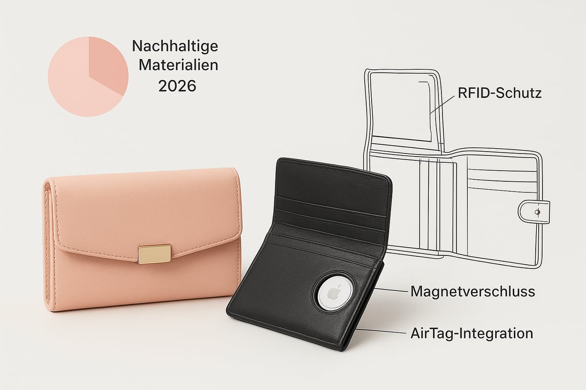 Aktuelle Trends bei Damen-Portemonnaies 2026