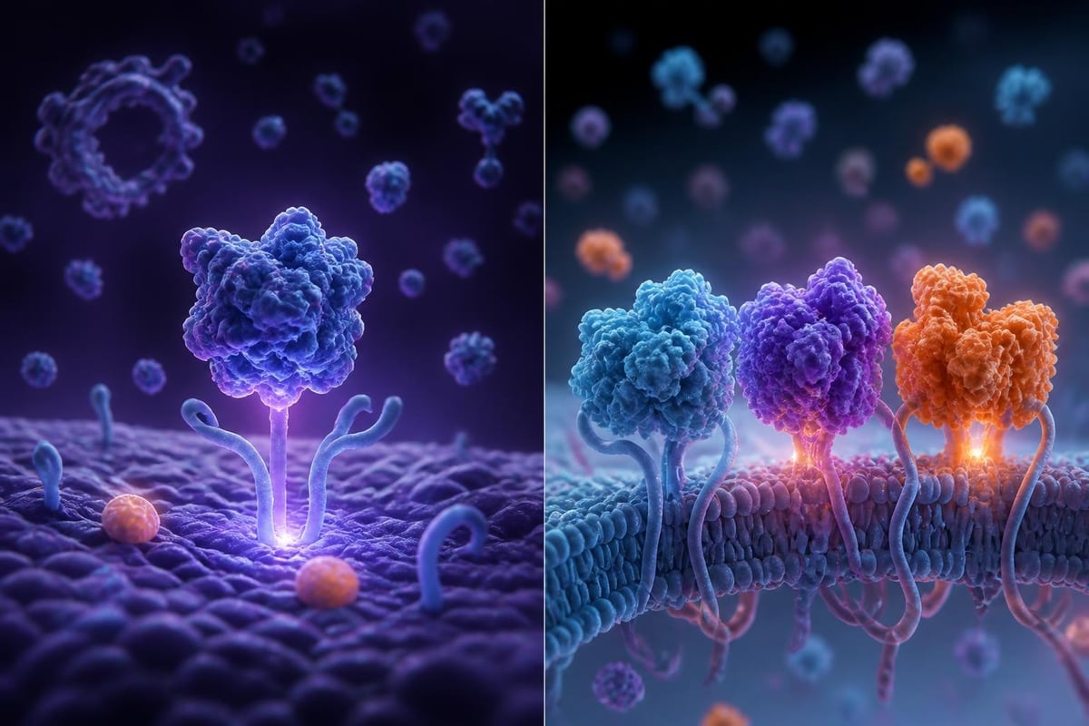Incretin receptor pathways