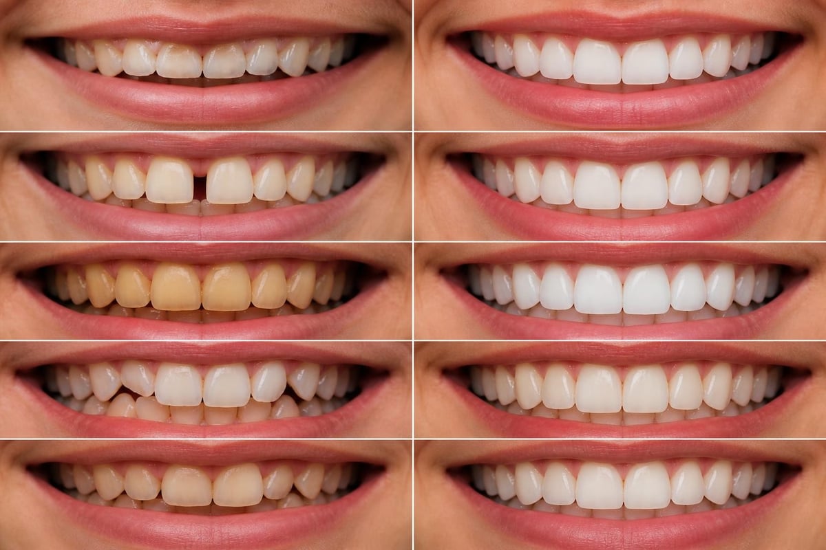 Dental conditions treated with veneers