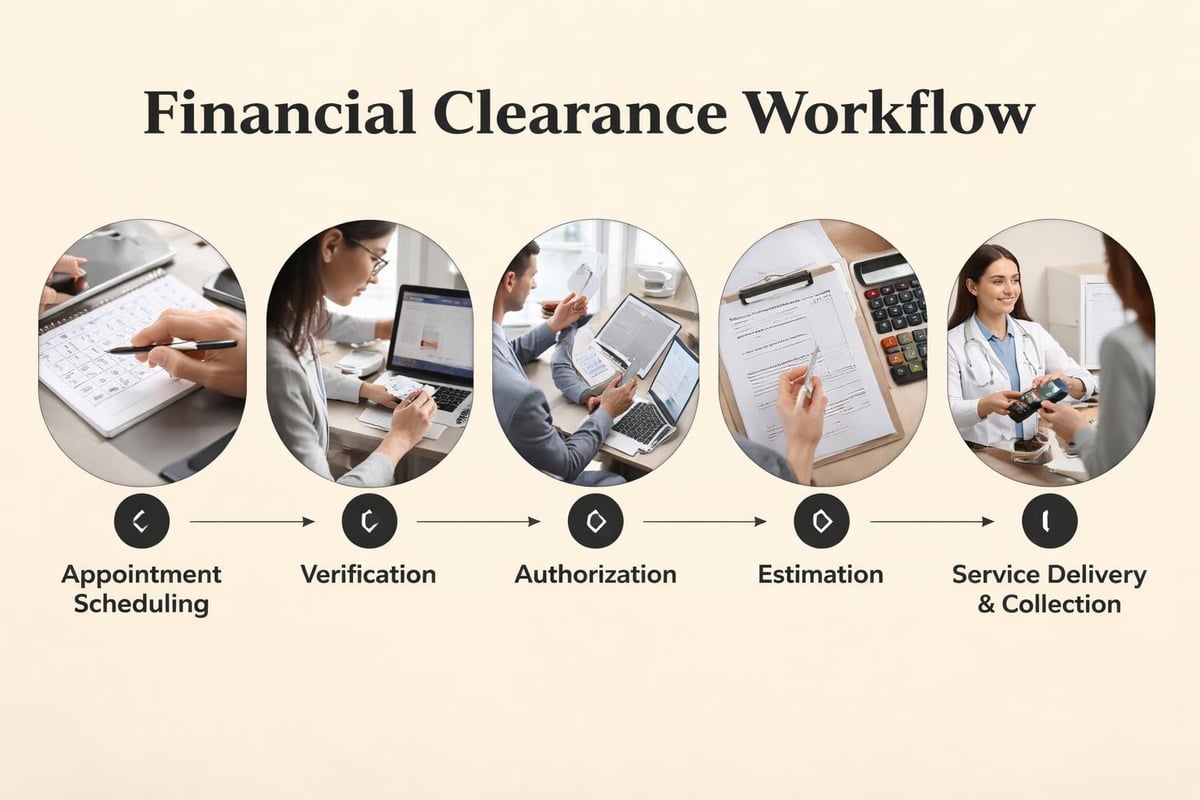 Financial clearance workflow