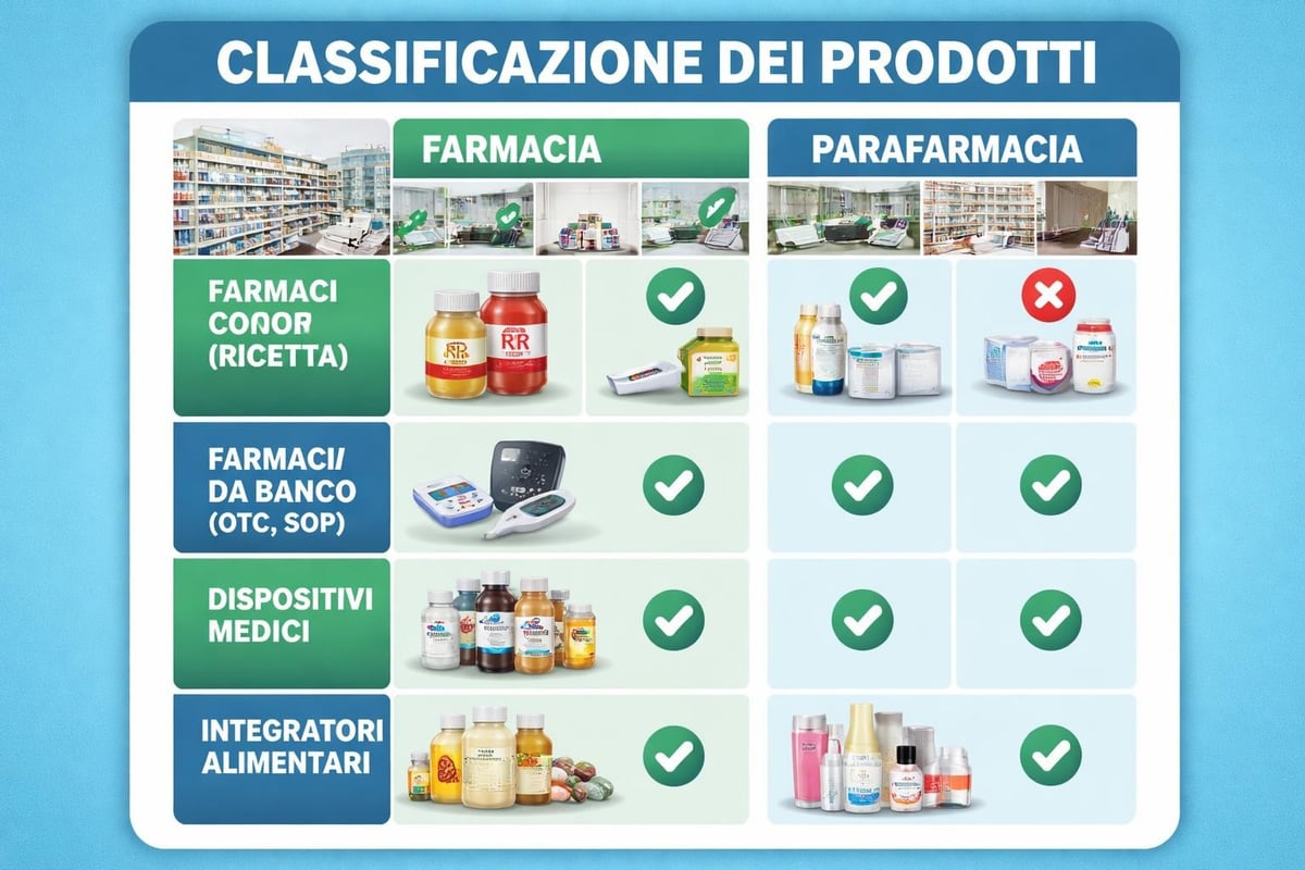 Classificazione farmaci prescrizione