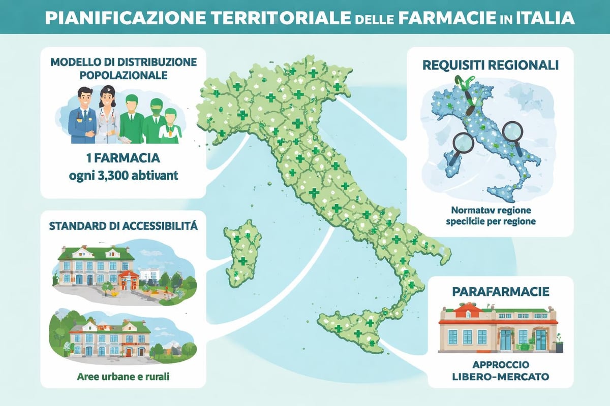 Distribuzione territoriale farmacie