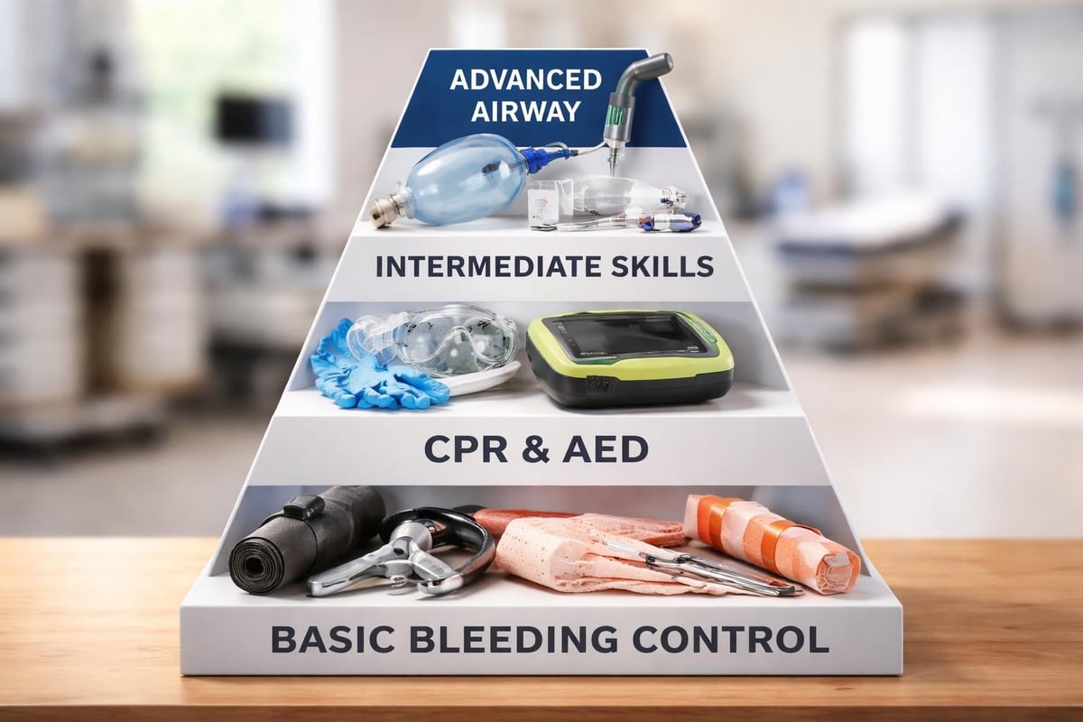 First aid training priorities