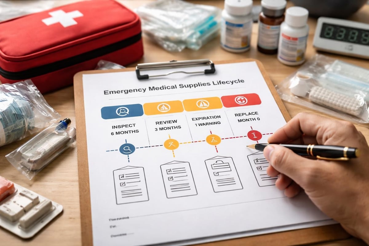 Medical supply maintenance