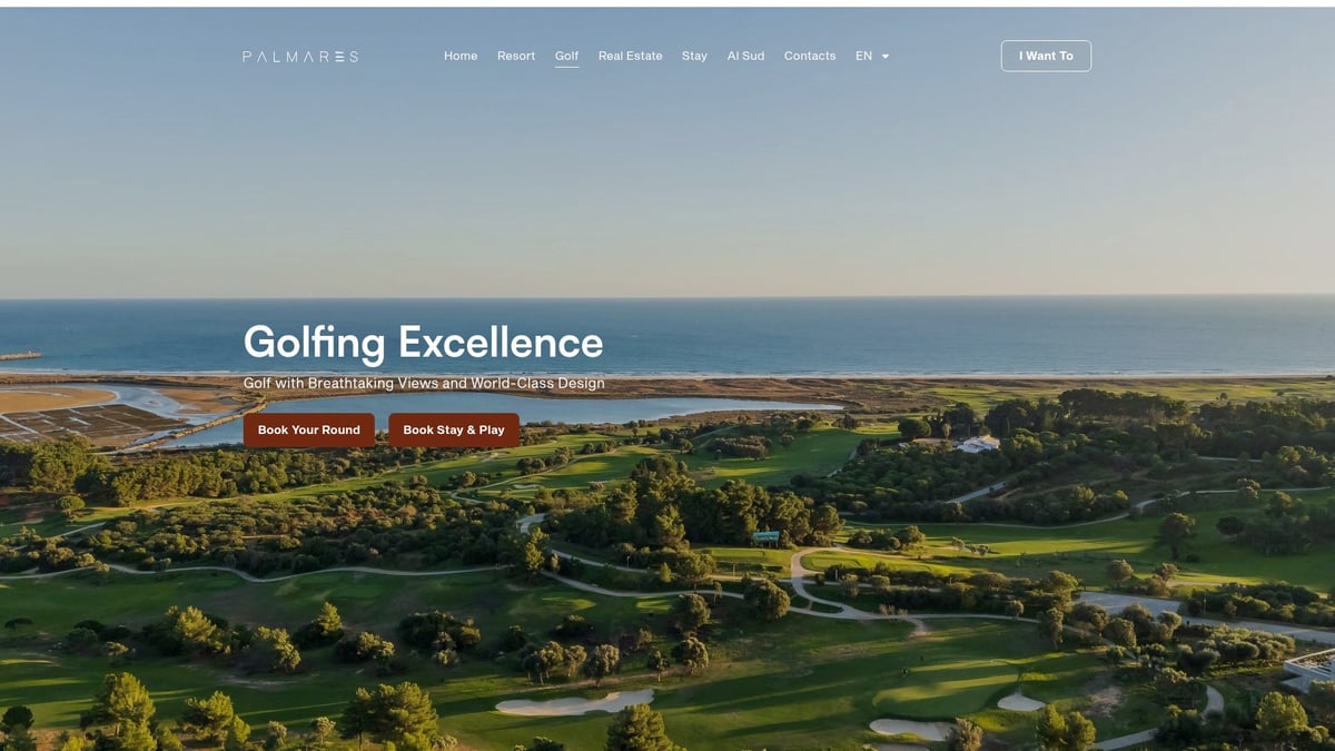 10 Fantastiska Golfbanor Portugal Du Måste Uppleva 2025 - Palmares Golf - Ocean Living & Golf