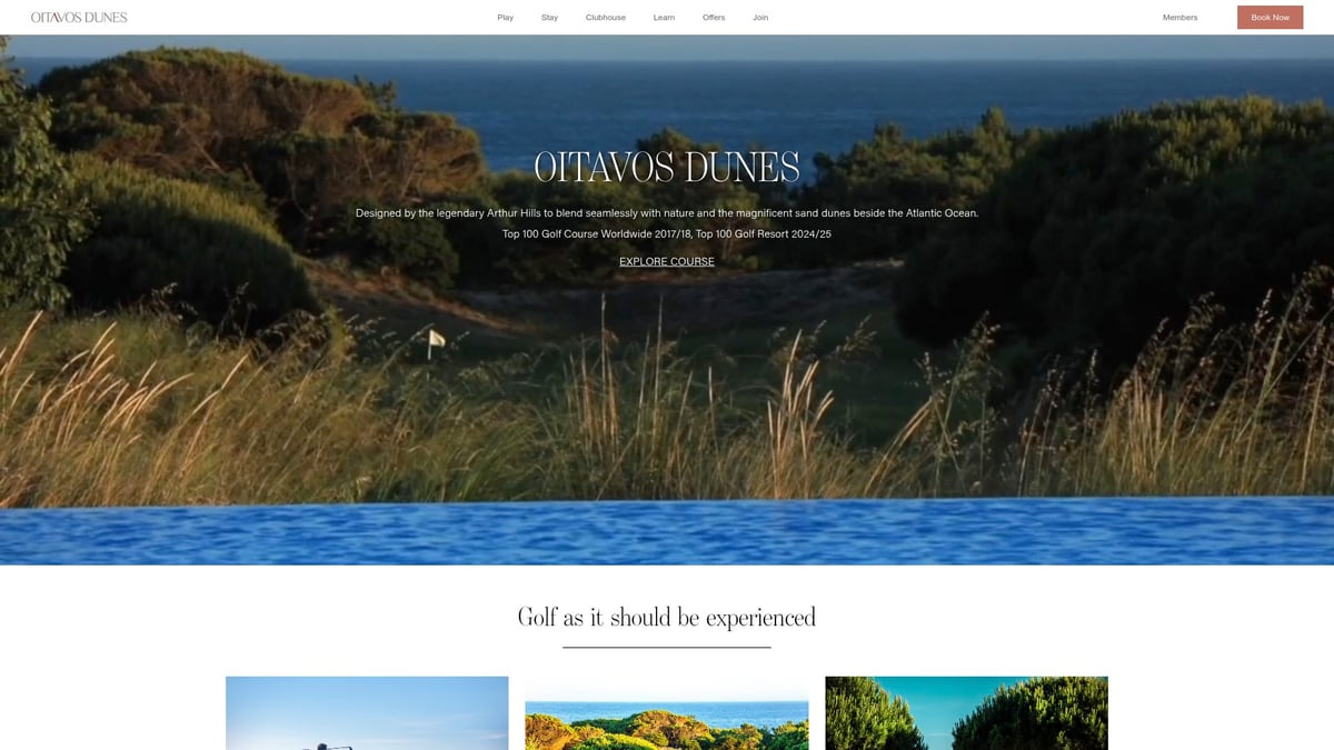 10 Fantastiska Golfbanor Portugal Du Måste Uppleva 2025 - Oitavos Dunes