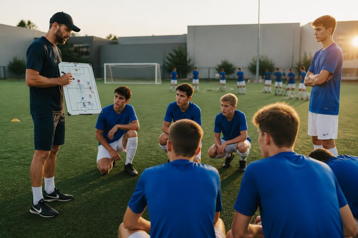 Tactical progression in academy soccer