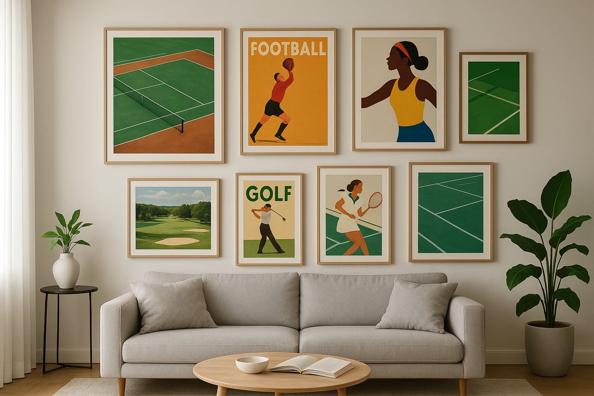 How to Choose the Perfect Sports Print for Your Space