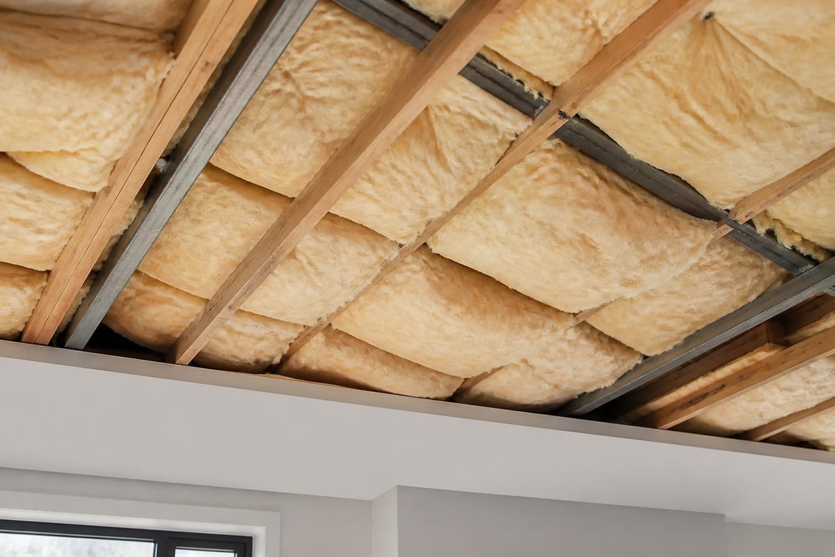Ceiling batts thermal performance