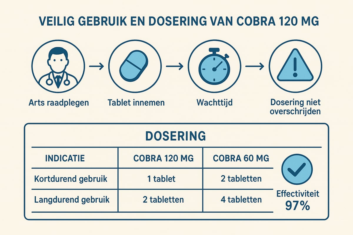 Gebruik en Dosering van Cobra 120 mg