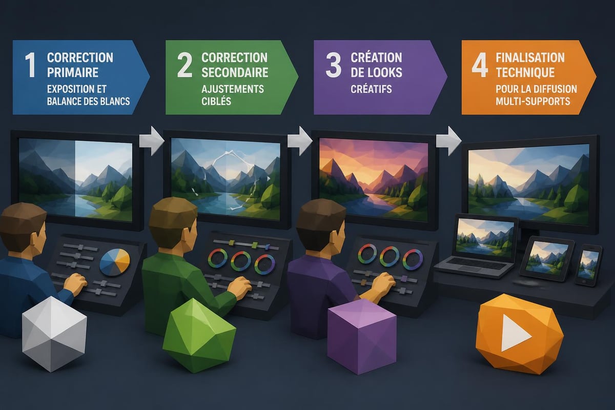 Processus d'étalonnage colorimétrique