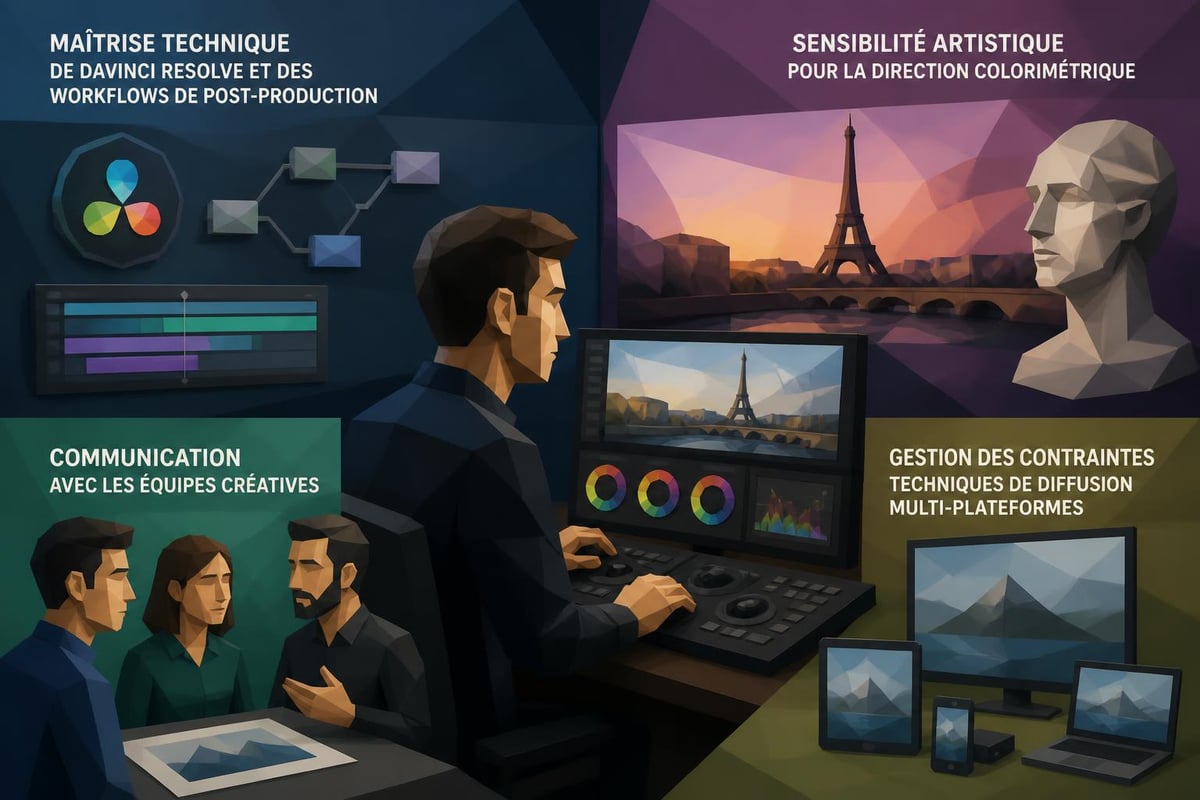 Compétences étalonneur professionnel