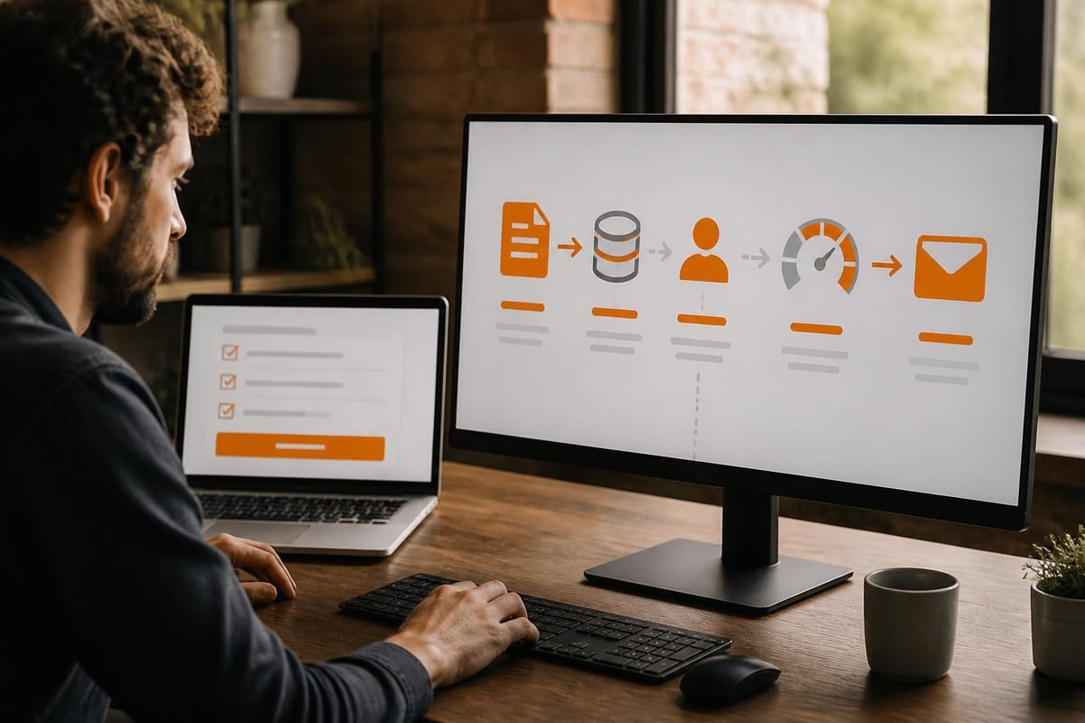 Lead Generation Form Best Practices for B2B Software Lead generation form data flow