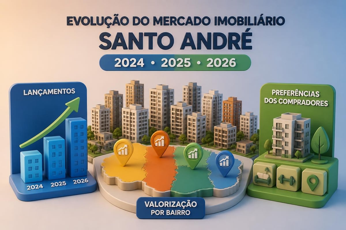 Tendências do mercado imobiliário em Santo André