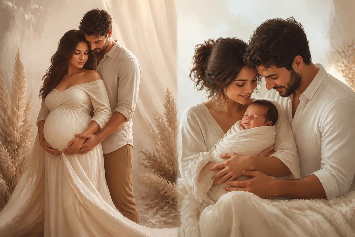Maternity to newborn photography journey