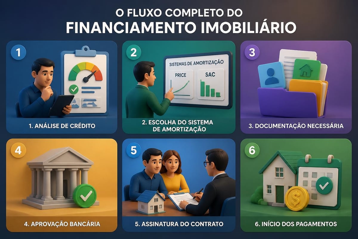 Processo de financiamento imobiliário