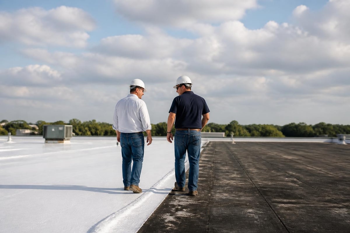 Roof coating cost comparison