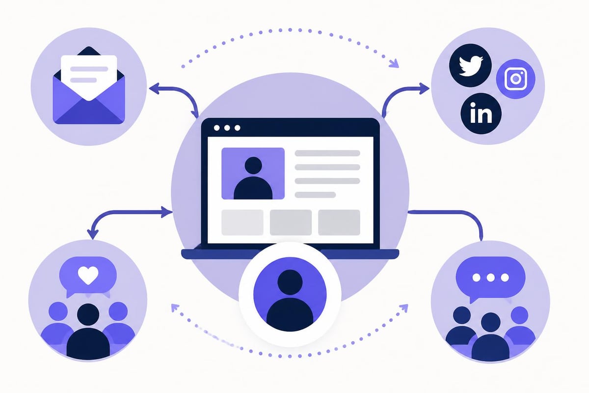 Author platform components