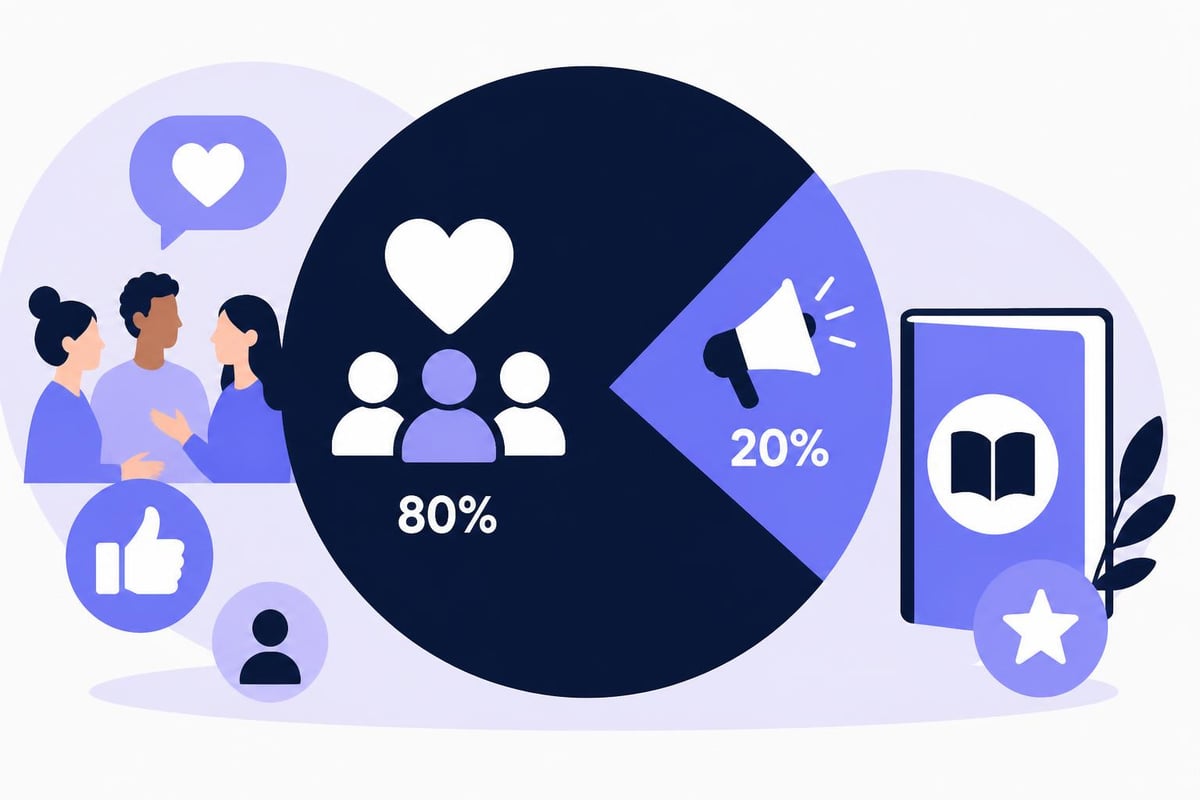 Social media content mix