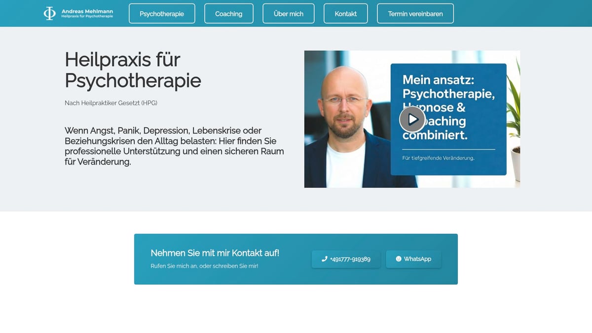 Therapie Depression In Der Nähe: Der Leitfaden 2026 - Heilpraxis für Psychotherapie – Andreas Mehlmann: Individuelle Hilfe bei Depressionen