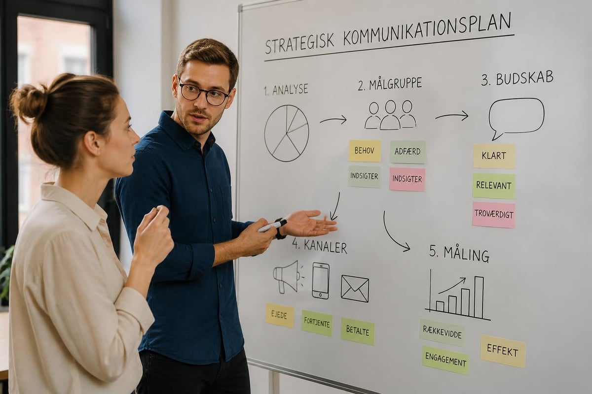 Kommunikationsstrategi workflow