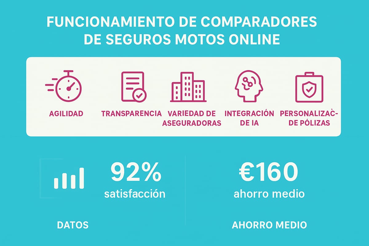 Comparadores de Seguros de Motos Online: Cómo Funcionan y Qué Buscar en 2026