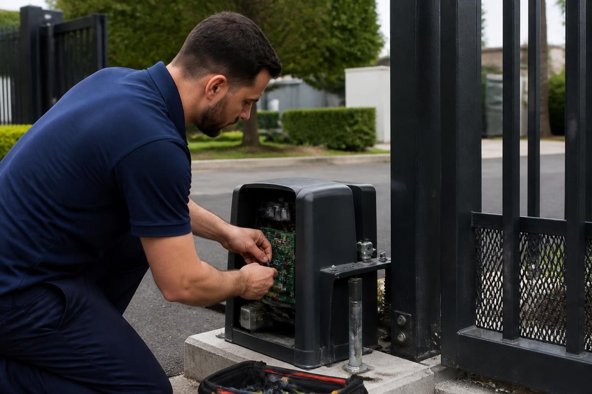 Gate maintenance schedule