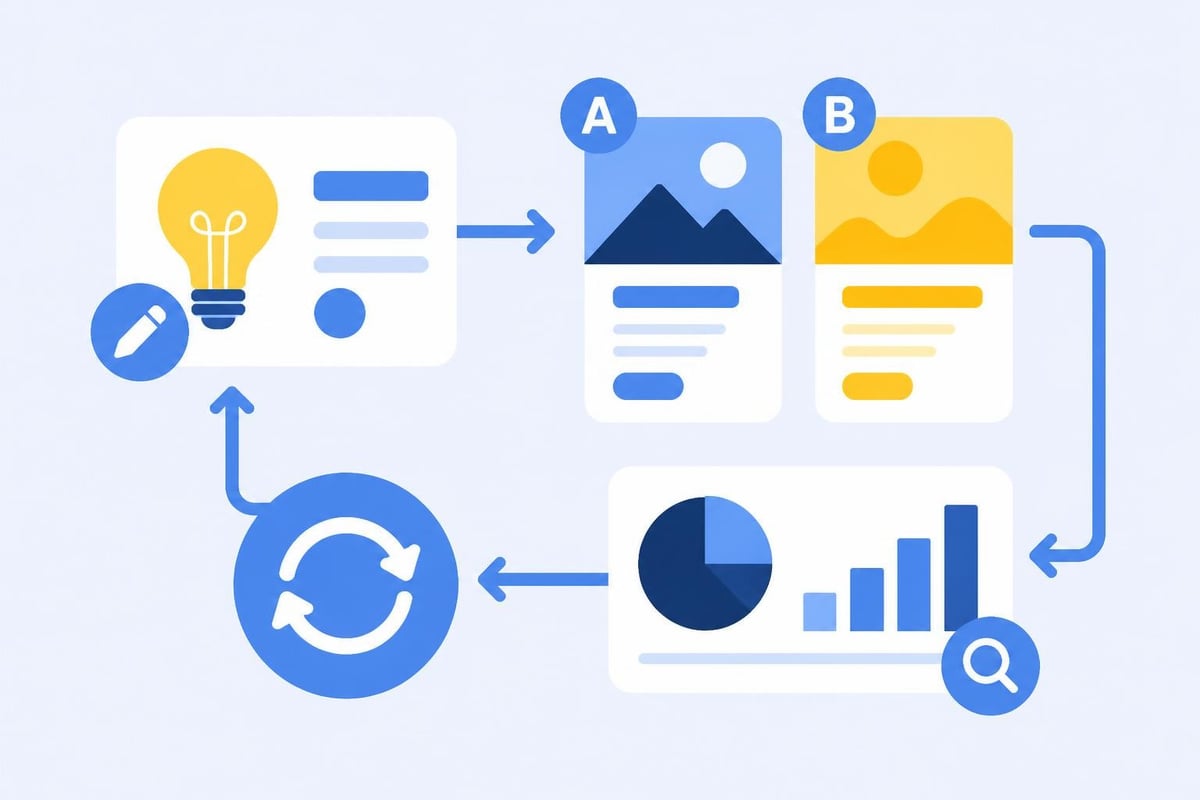 Creative testing process