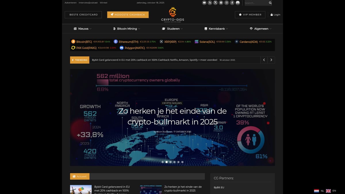 Cryptocurrency Gids: Alles Wat Je Moet Weten in 2025 - Crypto-Gids.nl: Jouw Nederlandse Bron voor Crypto Kennis
