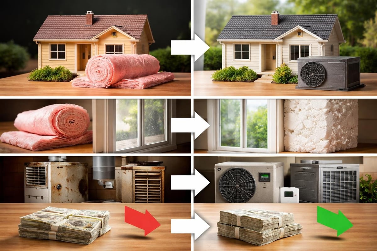Energy efficiency upgrades