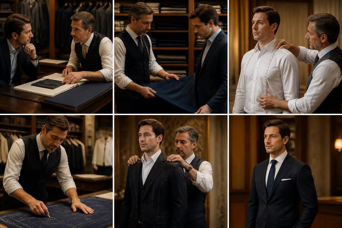 Bespoke tailoring process