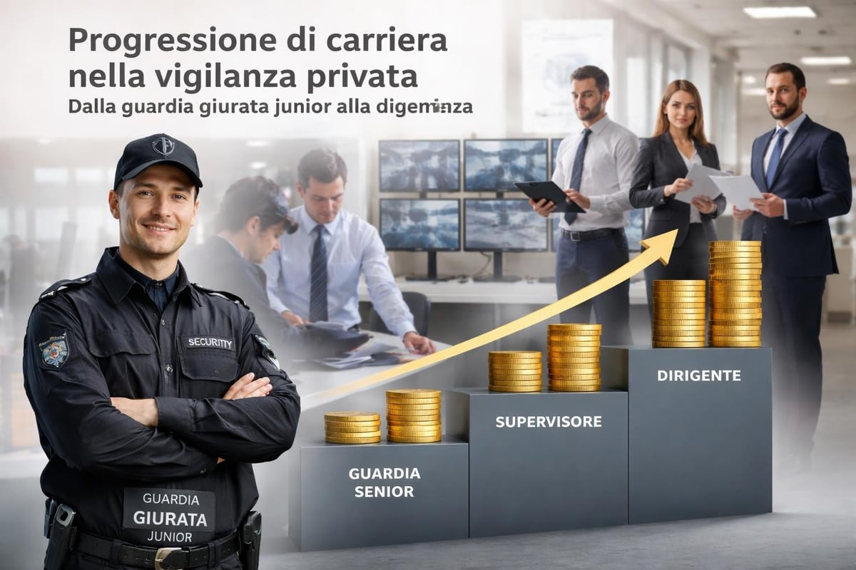 Percorso carriera vigilanza