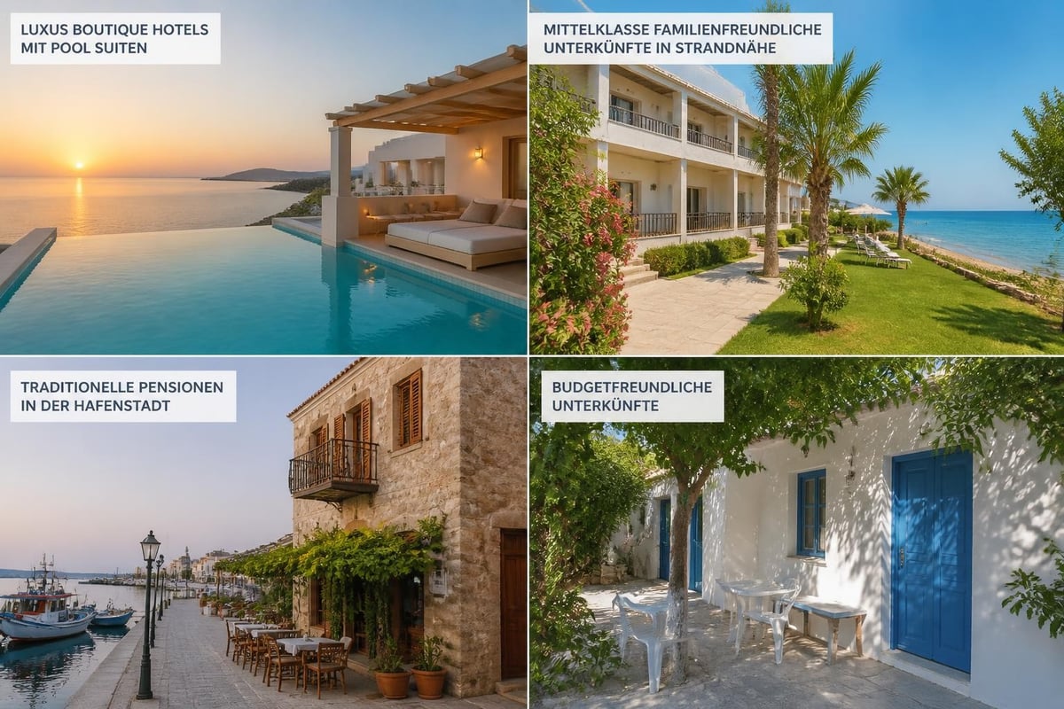 Aegina Hotelkategorien