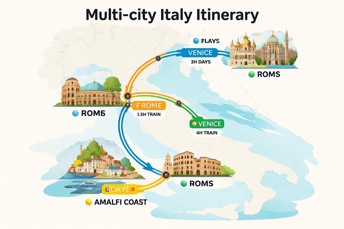 Italy itinerary planning