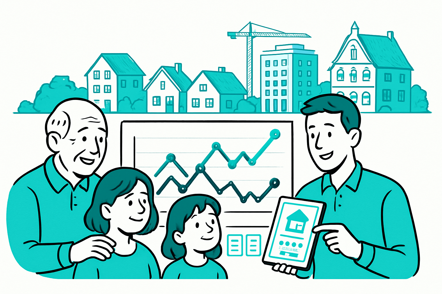 Rückblick 2024: Wie haben sich die Immobilienpreise entwickelt?