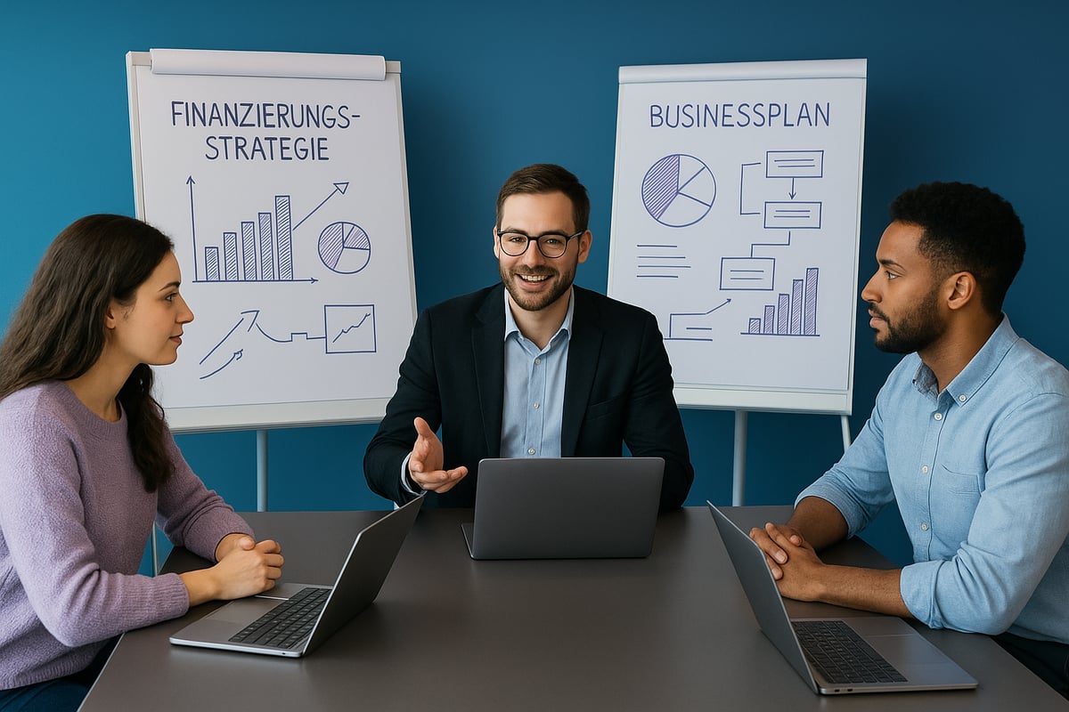 Schritt 4: Finanzierung, Fördermittel & Businessplan – Beratung als Wachstumstreiber
