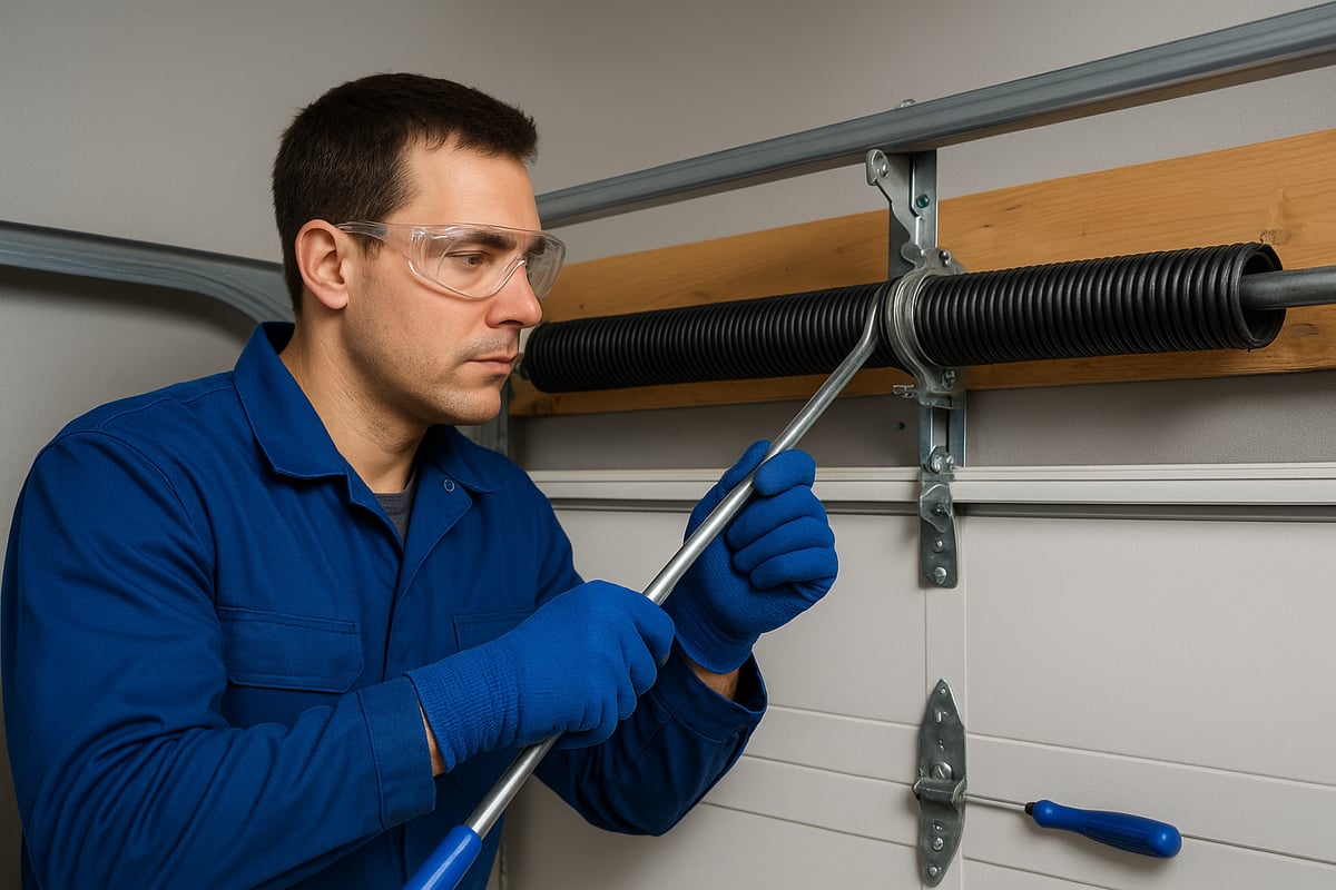 Step-by-Step Garage Door Spring Replacement Process