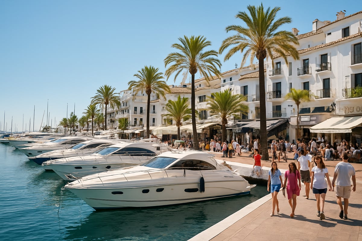 Why Rent a Boat in Puerto Banús?