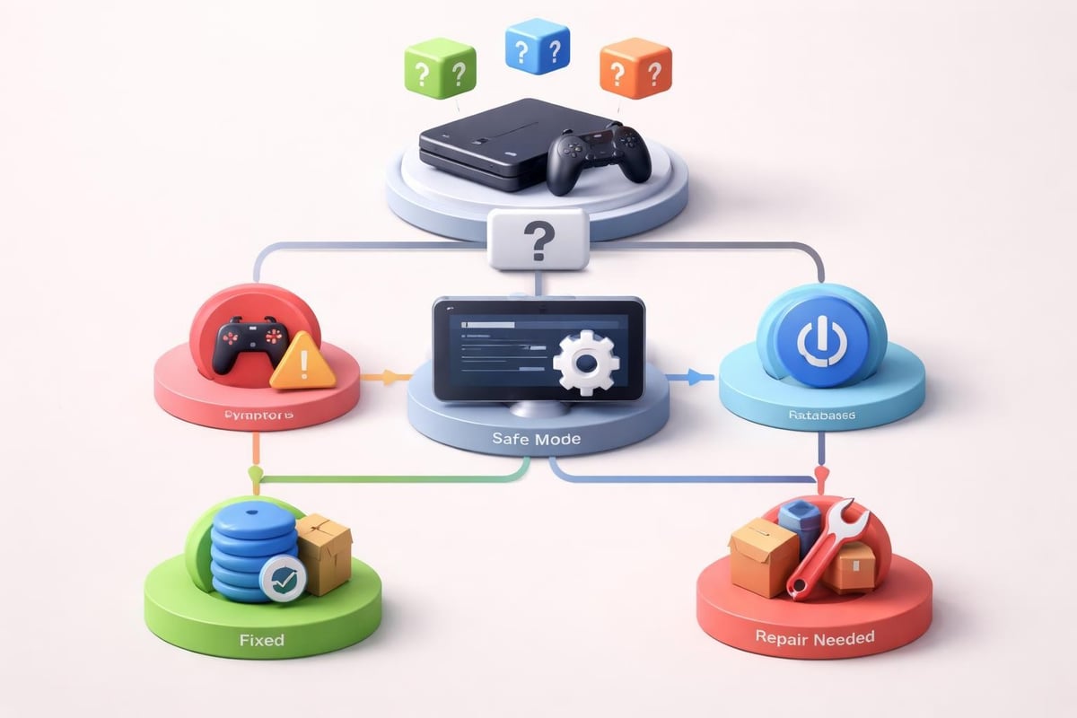 Software troubleshooting workflow