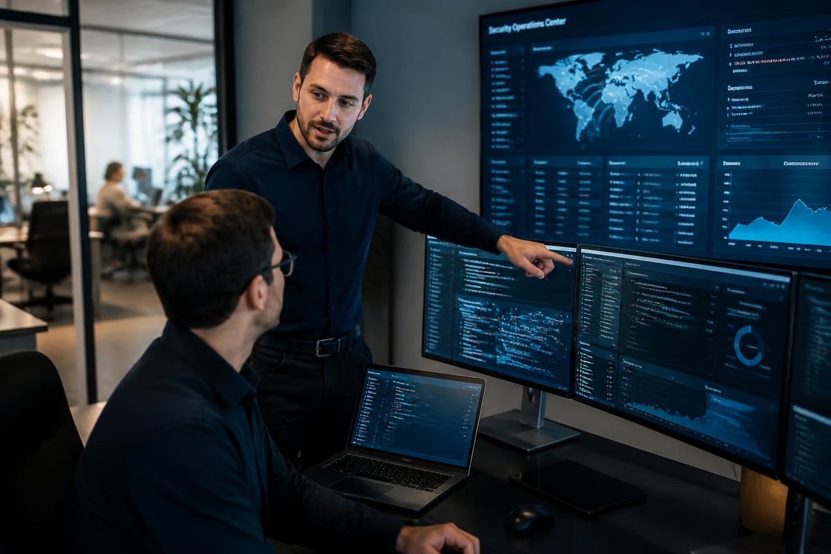 Managed security services model