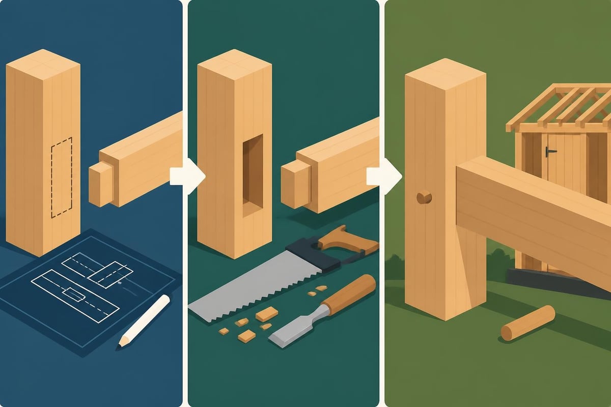 Traditional timber joinery connections